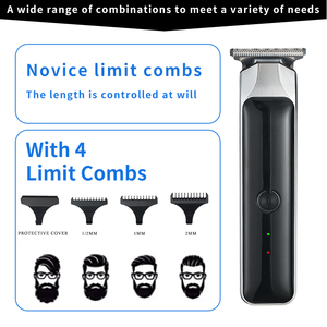 Venta caliente T-Blade Zero Cutting y Wireless Recargable Hair Clipper Trimmer Uso para el contorno - Product Image 6