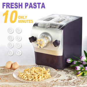 Machine à pâtes et nouilles électrique Source Factory avec extracteur <span class=keywords><strong>de</strong></span> jus lent, mini machine à pâtes Freshapaghetti intelligente, pétrin automatique - Product Image 4
