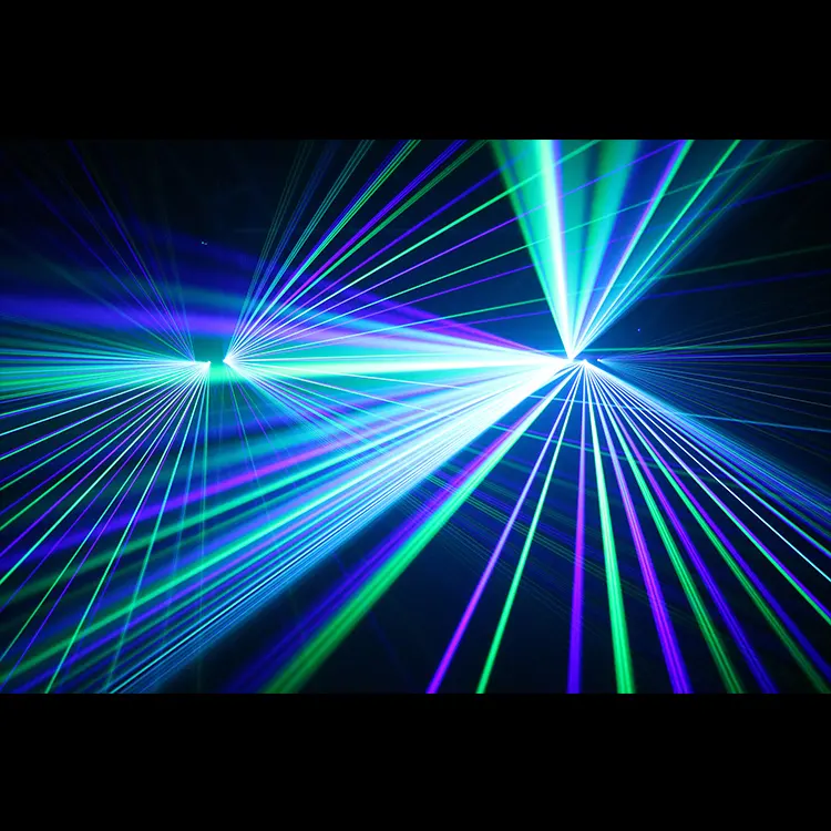 Professional laser light dmx 3d animation for dj disco wedding,party stage light