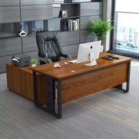 Bureau de direction modulaire pas cher, vente directe d'usine, mobilier de bureau moderne et simple pour cadre, dirigeant et personnel