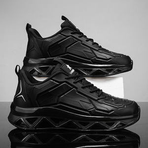 Zapatos Casuales Deportivos para Hombre, para Todas las Temporadas, Elegantes, de Color Sólido, de Caña Baja, con Cierre de Cordones, Suela para Uso Diario, para Caminar - Product Image 3