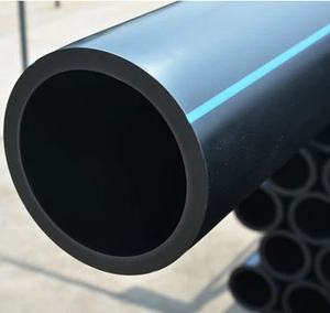 Tubería de HDPE Negra de Alta Presión de 50mm 315mm 500mm PN16 PN10 <span class=keywords><strong>Bar</strong></span> SDR11 PE100, 100% Virgen, Anticorrosión, para Suministro de Agua y Drenaje - Product Image 4