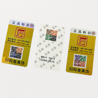 Étiquette holographique de sécurité anti-effraction VOID personnalisée, garantie inviolable, un code par étiquette, anti-contrefaçon, imperméable, autocollante