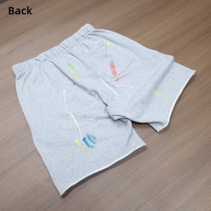 Pantalones Cortos Deportivos Personalizados con Logotipo para Hombre, 100% Algodón, Cintura Media, Corte Recto, Estilo Urbano - Product Image 4