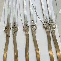 Orthèse de pied de cheville de genou de serrure à ressort de squelette médical, charnière orthopédique de genou de jambe orthopédique