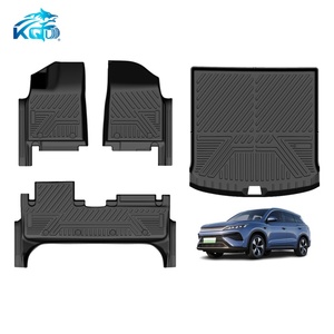 แผ่น5D TPE Max แผ่นกันลื่นสำหรับรถยนต์ทุกฤดูเสื่อปูพื้นรถแผ่นปูท้ายรถสำหรับ BYD Song Pro 2025 - Product Image 1