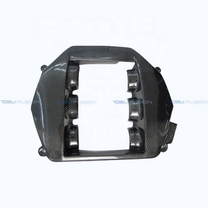 Cubierta de Motor de Fibra de Carbono para Nissan GTR R35 2008-2023, Estilo OEM, Alto Brillo, Carbono Seco, VR38DETT, Protección del Motor - Product Image 4