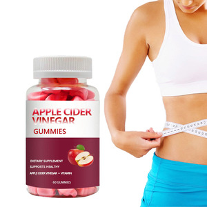 Fabricant d'équipement d'origine Marque distributeur Complément alimentaire <span class=keywords><strong>Cidre</strong></span> de pomme Vegan Gummies Candy Keto - Product Image 1