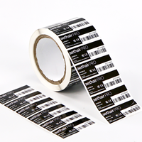 Autocollants personnalisés avec code QR, étiquettes de codes-barres autocollantes imperméables pour le suivi des stocks et l'identification des produits