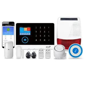 Türklingel Auto Dial Intercom RFID-Zugang integriert Home Secure GSM Alarm Wireless Alarm WIFI 4G App