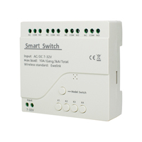 Contrôleur de porte de garage intelligent WiFi Ewelink G0103 - Module relais 4 canaux 7-32V avec application Ewelink, sans USB + sans RF