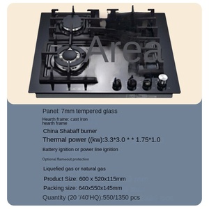 Cooking China Manufacturer Wholesale Built in <strong>Gas</strong> Hob <strong>4</strong> <strong>Burner</strong> Tempered <strong>Glass</strong> <strong>Gas</strong> Cooker <strong>Stove</strong> with Cast Iron Pan Support