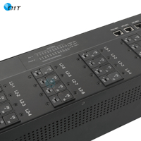 Unidad de Distribución de Energía (PDU) Orient con 24 Tomas de Corriente C19, Componentes UL, Precio de Fábrica, Personalizable