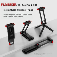 Support de trépied à dégagement rapide magnétique pour Ace Pro2 X5, clip de sac à dos en alliage d'aluminium, accessoire pour caméra de vlog