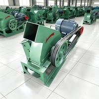 Déchiqueteur de bois haute puissance en bambou avec moteur et composants de disque moteur