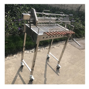 Nuovo Stile Tradizionale Greco-Cipriota Girarrosto Foukou a Carbone per BBQ Cipriota <span class=keywords><strong>in</strong></span> <span class=keywords><strong>Acciaio</strong></span> Inossidabile - Product Image 1