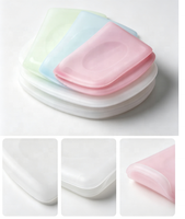 Sac de conservation alimentaire sous vide en silicone réutilisable, hermétique et scellable, 1200 ml 1700 ml, pour le stockage de collations en cuisine