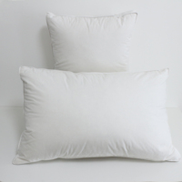 Oreiller de lit super doux et moelleux, certifié Oeko-Tex, garni de plumes et de duvet de canard, pour un sommeil confortable