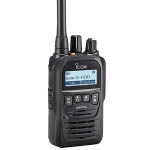 Radio Bidireccional Digital ICOM IC-F52D IC-F62D VHF UHF 5W 512CH Compacta IDAS NXDN dPMR, Walkie Talkie Portátil Resistente al Agua IP67 - Product Image 2