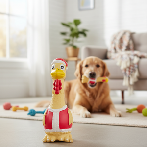 Wholesale <strong>Squeaky</strong> Latex Dog Toy <strong>Chicken</strong> - Product Image 1
