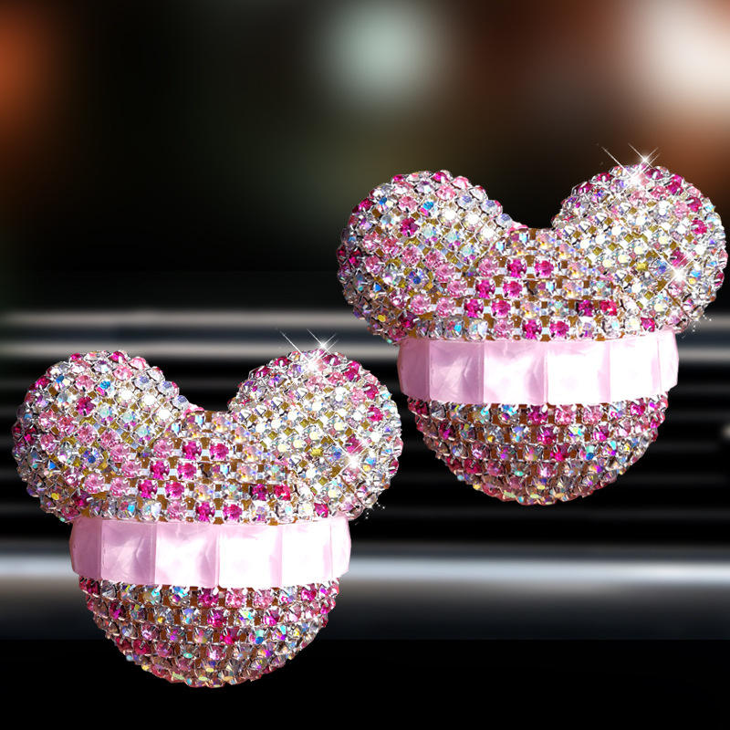 Cartoon head mixed color pink (one price)