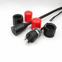 Connecteur de puissance sous-marin HYSF SUBSEA MCIL2F MCBH2M à 2 broches Micro Wet Mate 10A, mâle traversant, femelle en ligne, pour câble ROV AUV