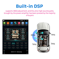 Écran de style Tesla Navihua Carplay GPS Navigation Radio intelligente Android Lecteur multimédia DVD Vertical pour Ford F150 2015-2020