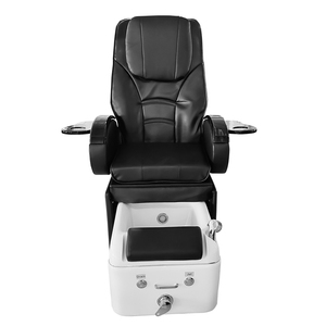 multifunctional pedicure spa chair 4 groups kneading massage foot spa chair with cup holder whirlpool jet <b>led</b> light - Product Image 6