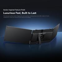 Nouveauté Blackview DCM5 Écran portable double 14 pouces pour ordinateur portable avec haut-parleur