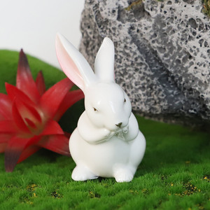 Articles de décoration Vintage du jour de pâques, petites figurines en porcelaine blanche, lapin, lapin, design, décorations, idées <span class=keywords><strong>à</strong></span> vendre - Product Image 5