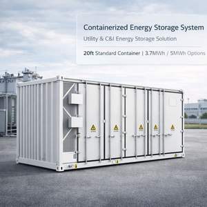 Sistema de Almacenamiento de Energía en Contenedor BESS Comercial e Industrial de 20 pies y 3.7 MWh para Redes de Energía de Respaldo y Redes de Energía Microeléctricas - Product Image 2