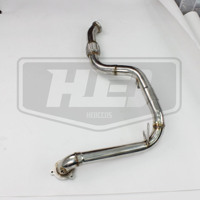 Pour Mercedes Benz CLA220 CLA250 W117 2.0T, échappement haute performance en acier inoxydable poli miroir 1,5 mm