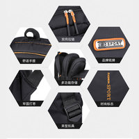 14 / 15.6 pouces logo personnalisé mode de luxe étudiant voyage étanche dames et hommes Oxford Usb sac pour ordinateur portable sacs à dos