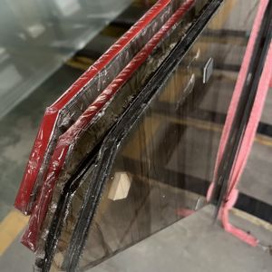 Verre feuilleté courbé haute résistance, anti-éclatement, décoratif, pour mur-rideau de bâtiment de luxe - Product Image 3