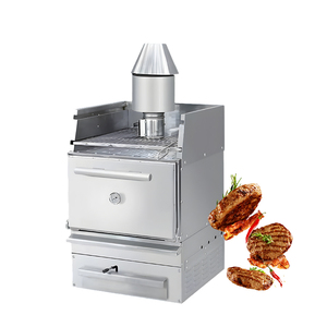 Grande Forno a Carbone per Barbecue con <span class=keywords><strong>Girarrosto</strong></span> per Negozi di Bistecche - Product Image 2