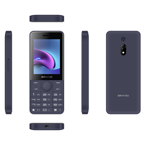 <span class=keywords><strong>Smartphones</strong></span> Android 4G LTE OEM à clavier avec double appareil photo, écran 2,8 pouces, prise en charge du français/anglais, processeur Quad Core, lecteur d'empreintes digitales - Product Image 2