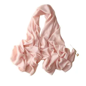 New design pashmina cashmere scarf women pure fashion long scarf for women