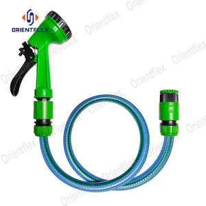 Chuyên Nghiệp Nhiệm Vụ Nặng Nề Áp Lực Cao Vườn <span class=keywords><strong>Hose</strong></span> Vòi Phun Đa Phun Tưới Nước Súng Thiết Lập - Product Image 4