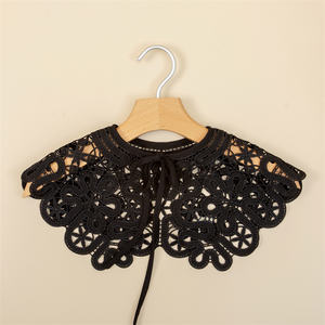 LHY elegante bordado encaje chal accesorio de moda para camisas y blusas de mujer collares y vestidos desmontables - Product Image 2