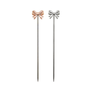 Palillos Decorativos para Cócteles y Palillos para Frutas, Palillos para Aperitivos, Herramientas para Bartender, Barra, Acero Inoxidable Ecológico - Product Image 3
