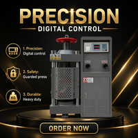 Machine d'essai de compression électrohydraulique DYE-2000 avec plateau de 240x240 mm pour l'essai de compression du béton en laboratoire de construction