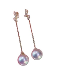 ต่างหูเงินแท้ S925 รุ่น Goddess พร้อมอุปกรณ์ DIY สำหรับประดับมุก ถาดเปล่าสำหรับใส่ลูกปัดขนาด 8-11 มม. รุ่น 20398 - Product Image 3