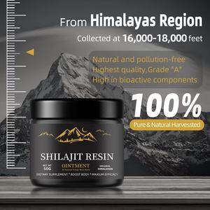 Résine de Shilajit de l'Himalaya 100% Pure et Naturelle de Qualité Supérieure avec Composants Bioactifs Élevés Type Vitamines - Product Image 2