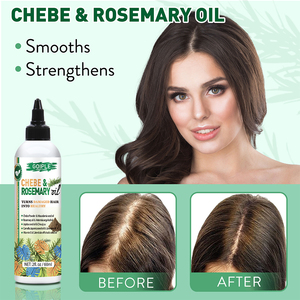 Aceite de romero y chebe natural de etiqueta privada, reparación nutritiva hidratante, rotura de cabello, puntas abiertas dañadas, aceite esencial para el cabello - Product Image 4