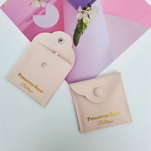 USM. Luxurious Customized Color <b>Gift</b> Jewelry Pouch Microfiber <b>Envelope</b> Portable Rectangle Customizable Size Jewelry - Product Image 5