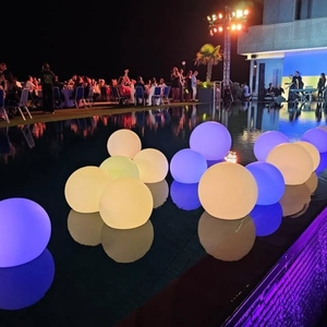 Boule LED flottante solaire illuminée <span class=keywords><strong>pour</strong></span> la décoration de la <span class=keywords><strong>maison</strong></span> de la piscine extérieure du jardin-<span class=keywords><strong>pour</strong></span> Noël et Halloween - Product Image 1