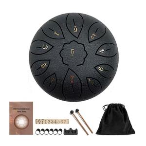 Tambor de Lengüeta de Acero de 6 Pulgadas y 11 Notas, Directo de Fábrica al por Mayor - Tamaños Personalizables, Percusión Etérea, Fácil de Tocar, Listo para Enviar - Product Image 2