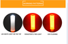 Bâton lumineux de signalisation routière à LED rechargeable pour la sécurité routière