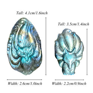 สุนัขจิ้งจอก<span class=keywords><strong>เก้า</strong></span><span class=keywords><strong>หาง</strong></span>คริสตัลลาบราดอไรต์รักษาธรรมชาติสำหรับตกแต่งห้อง - Product Image 2