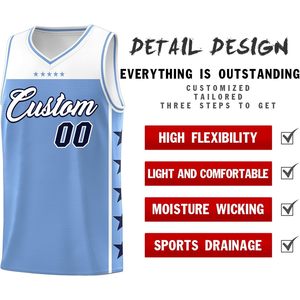 Custom Basketball Jersey Uniform Personalized Any <b>Name</b> Number Sleeveless Sportswear for Men Youth Moisture Wicking V Neck - Product Image 2
